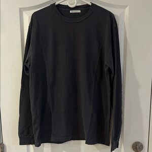John Elliott Gray University Long Sleeve Tee